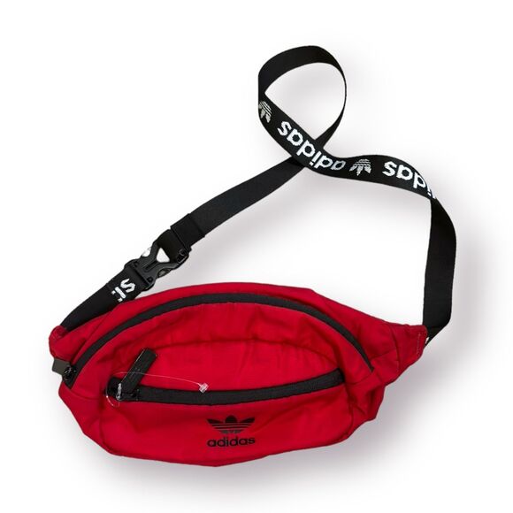 adidas Handbags - Adidas National Waist Pack Fanny Pack Travel Purse Dark Red‎ CK6589